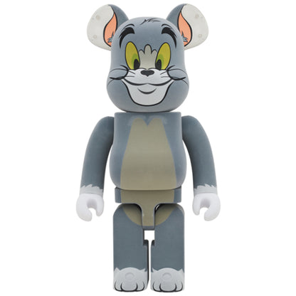BEARBRICK Flocked Ver. Tom 1000％ (Tom and Jerry)