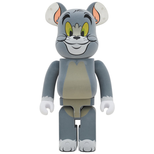 BEARBRICK Flocked Ver. Tom 1000％ (Tom and Jerry)