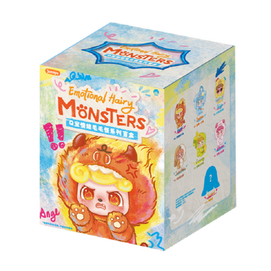 JOTOYS - Q.Kid Emotional Hairy Monsters Series Pendant Blind Box