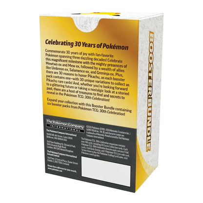 Pokémon TCG: 30th Celebration Booster Bundle