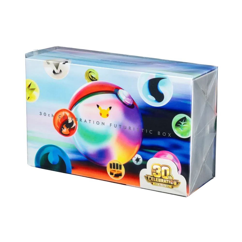 Pokémon Card Game MEGA 30th CELEBRATION FUTURISTIC BOX Japanese Version with FUR Pikachu ex promo cards