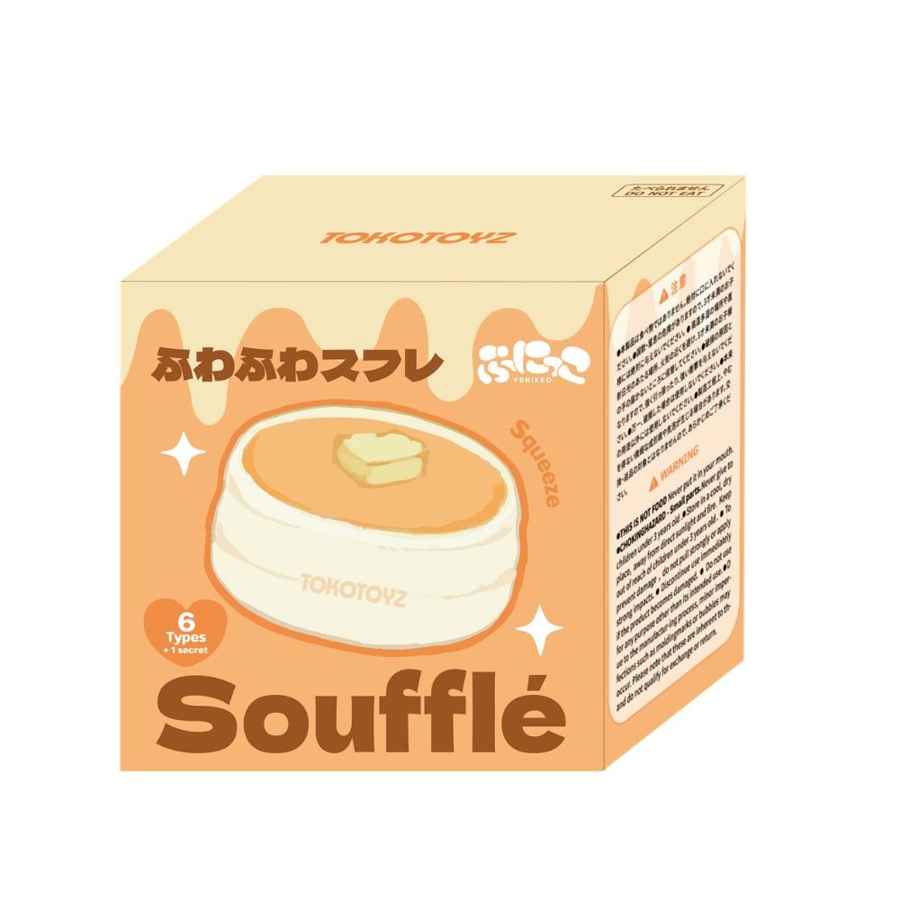 Punikko Sweets Fluffy Soufflé Series silicone squishy blind box by TOKOTOYZ