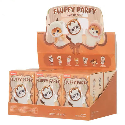MINISO - Mofusand Fluffy Animal Party Blind Box Series