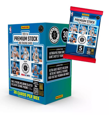 Panini 2023/2024 NBA Premium Stock Basketball Blaster Box