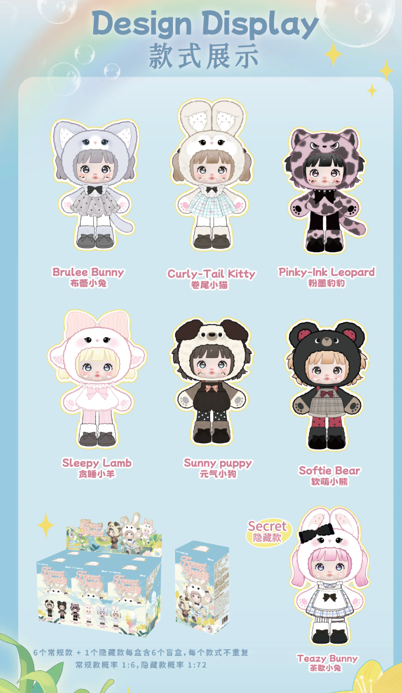 Nommi - Forest Kingdom Series BJD Doll Blind Box