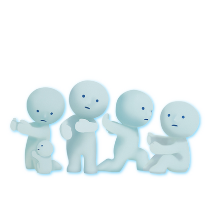 Smiski - Toothbrush Holder Hugging Figure