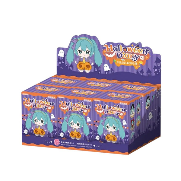GONG 海外限定 初音ミク Halloween Diary ぬいぐるみ 6個 GONG x Miku Halloween Diary Series | Can Change Outfits
