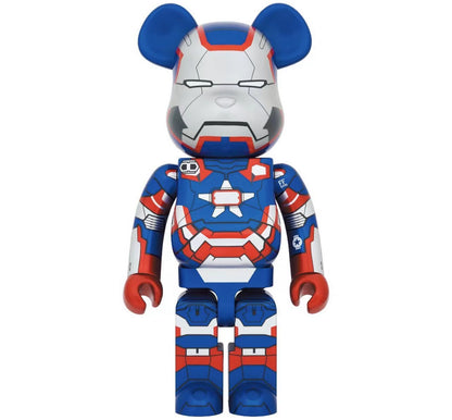 BE@RBRICK IRON MAN 3 (IRON PATRIOT) 1000％