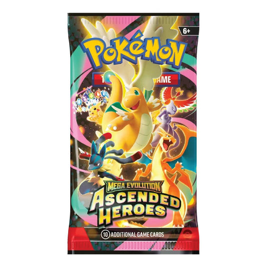 Pokémon TCG: Mega Evolution – Ascended Heroes Booster Pack (English)