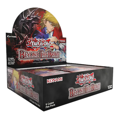 Yu-Gi-Oh! Beyond the Brave Booster Box with 24 packs and 216 cards
