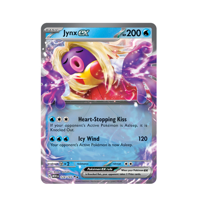 POKEMON Jynx ex (124/165) [Scarlet & Violet 151]
