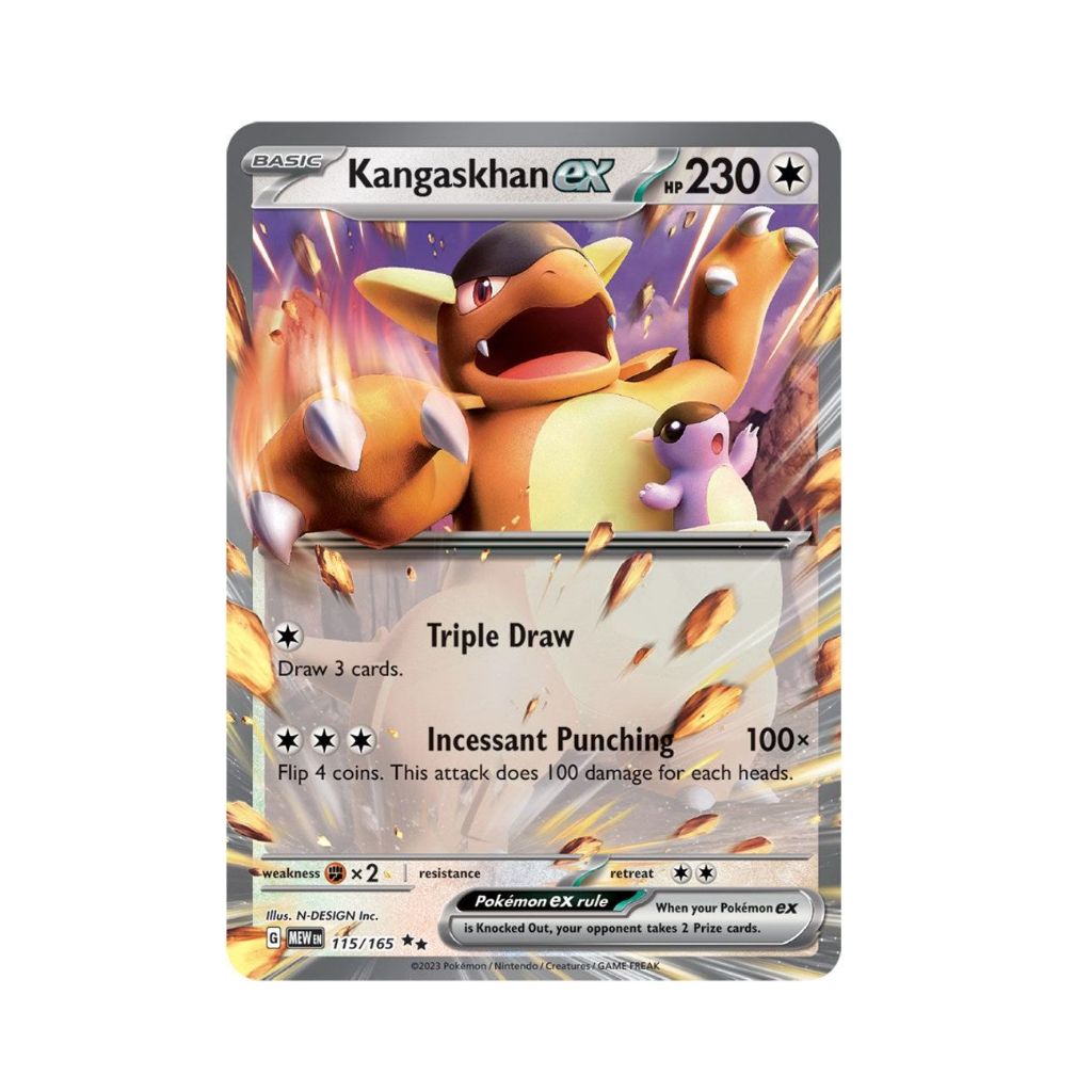 POKEMON Kangaskhan ex (115/165) [Scarlet & Violet 151]