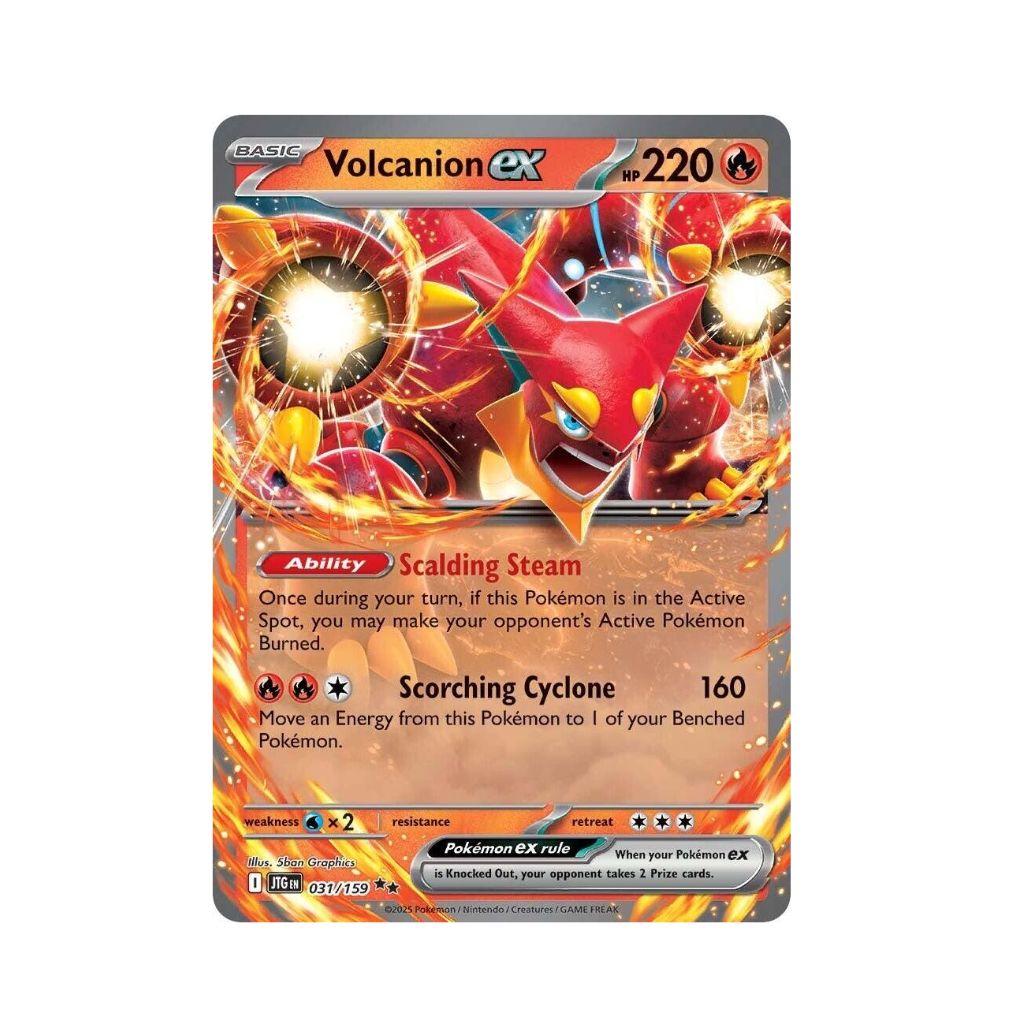 POKEMON Volcanion ex (031/159) [Scarlet & Violet: Journey Together]