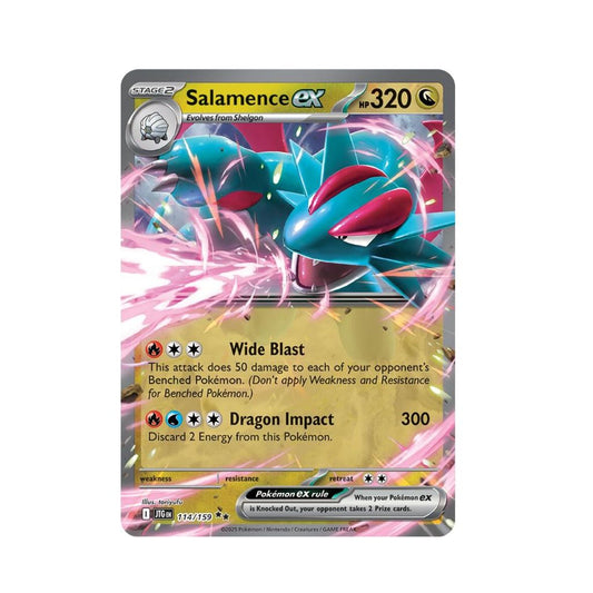 POKEMON Salamence ex (114/159) [Scarlet & Violet: Journey Together]