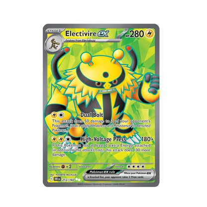 POKEMON Electivire ex (212/182) [Scarlet & Violet: Destined Rivals]