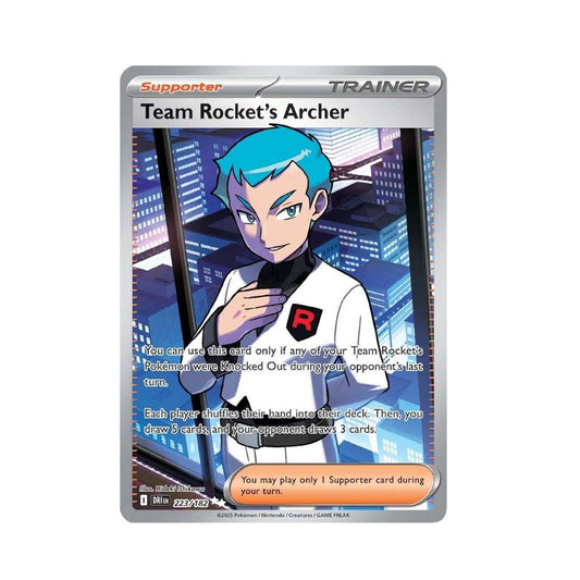 POKEMON Team Rocket's Archer (223/182) [Scarlet & Violet: Destined Rivals]
