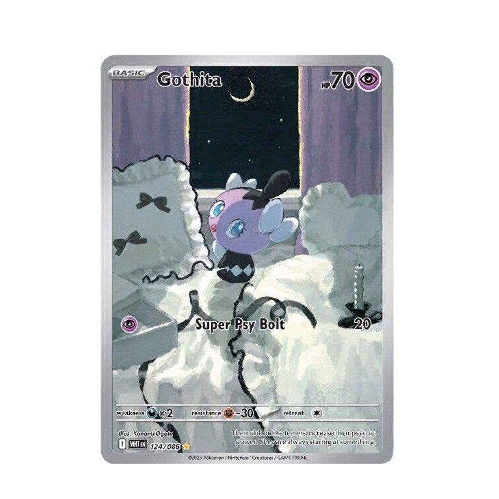 POKEMON Gothita - 124/086 - SV: White Flare (WHT)