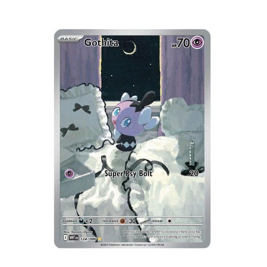 POKEMON Gothita - 124/086 - SV: White Flare (WHT)