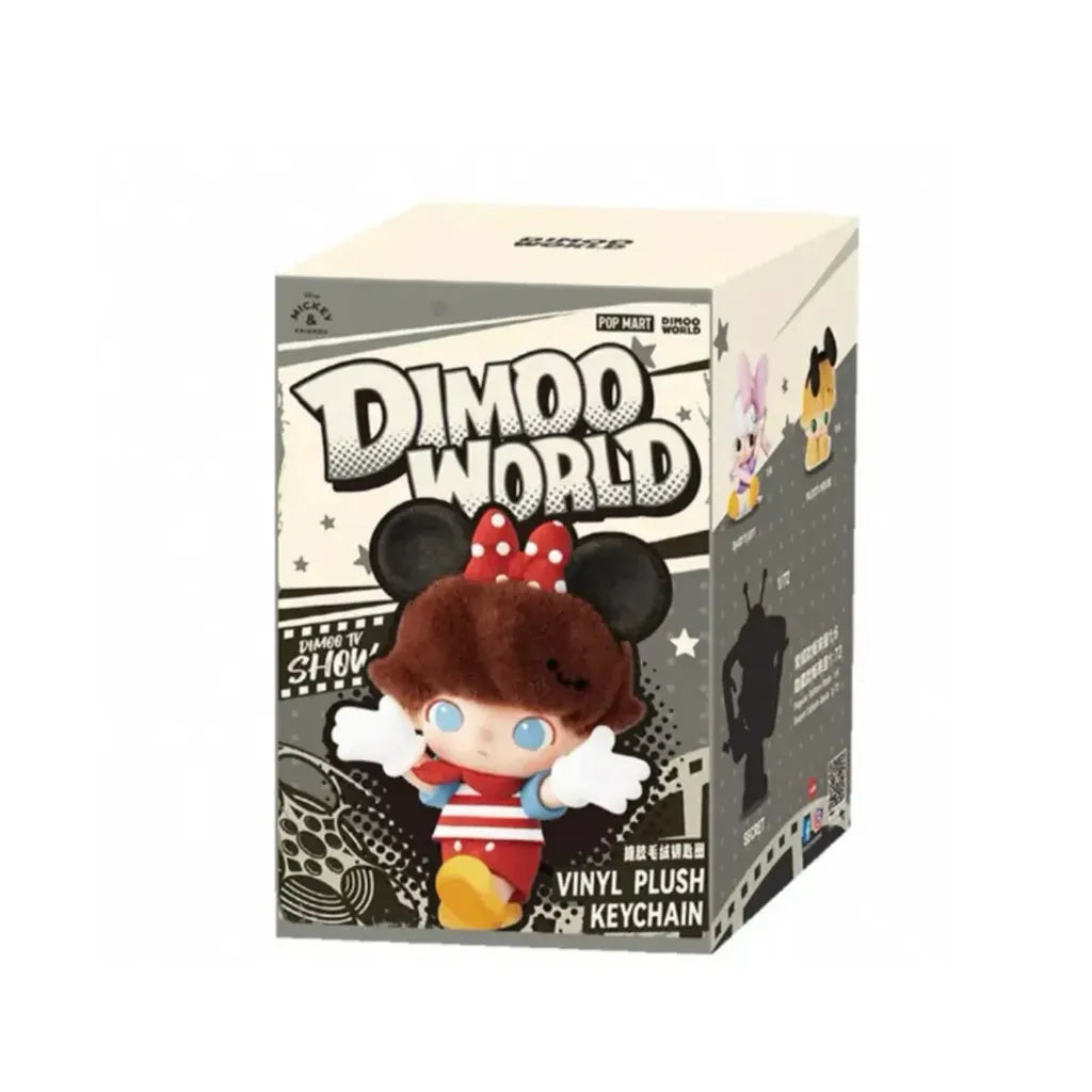POP MART DIMOO World x Disney Series Vinyl Plush Keychain Blind Box