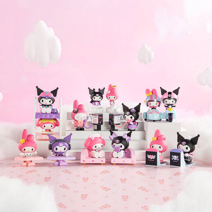 POP MART x Sanrio Characters Sweet Besties Series Blind Box My Melody & Kuromi