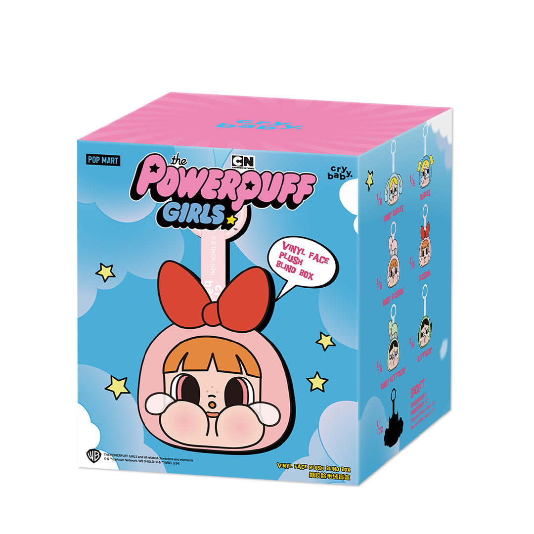 POP MART Crybaby × The Powerpuff Girls Series Vinyl Plush Pendant POP MART Crybaby × The Powerpuff Girls Series Vinyl Plush Pendant