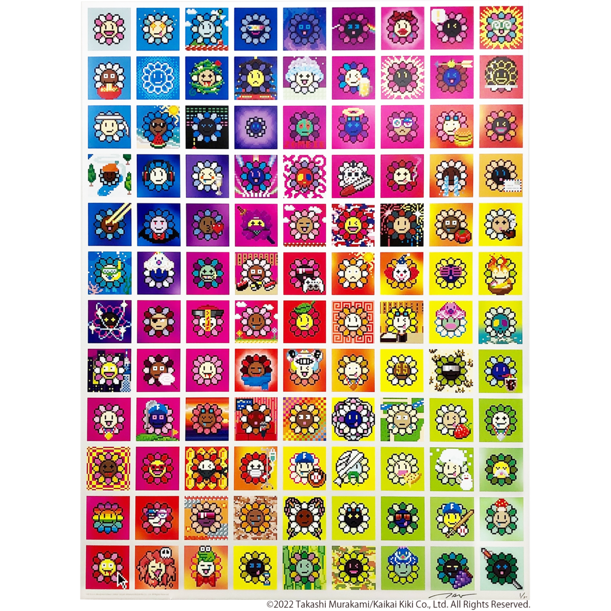 Takashi Murakami – 108 Kleshas MURAKAMI.FLOWERS