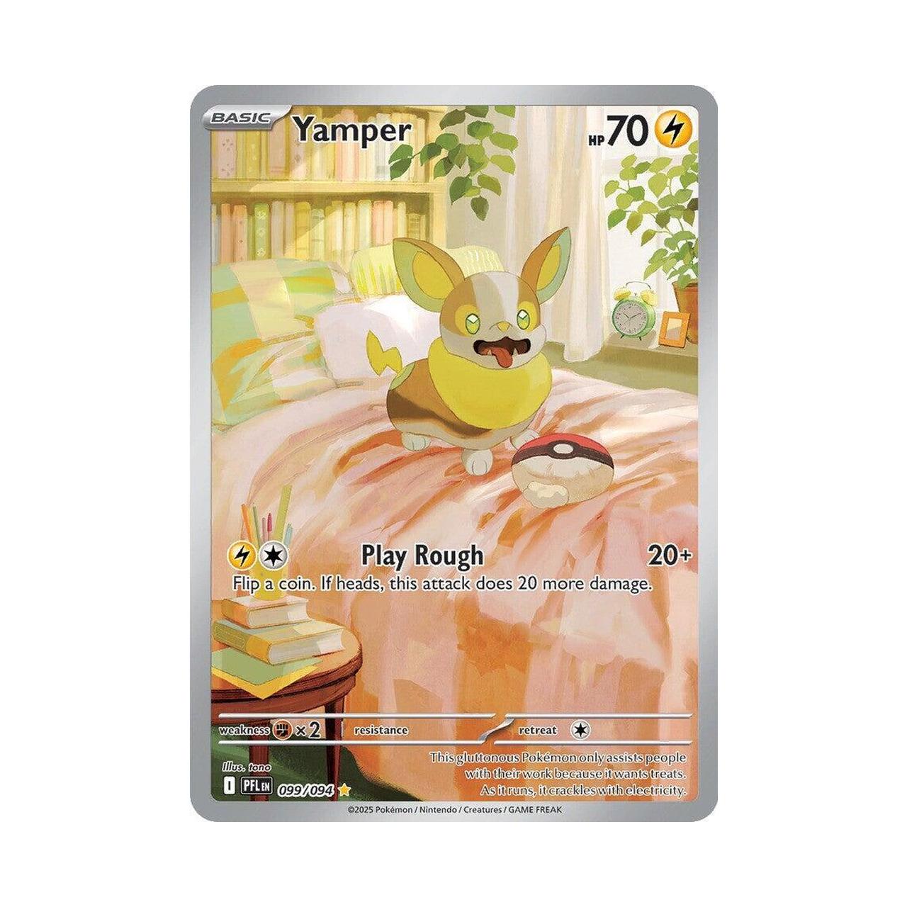 POKEMON Yamper - 099/094 - ME02: Phantasmal Flames (PFL)