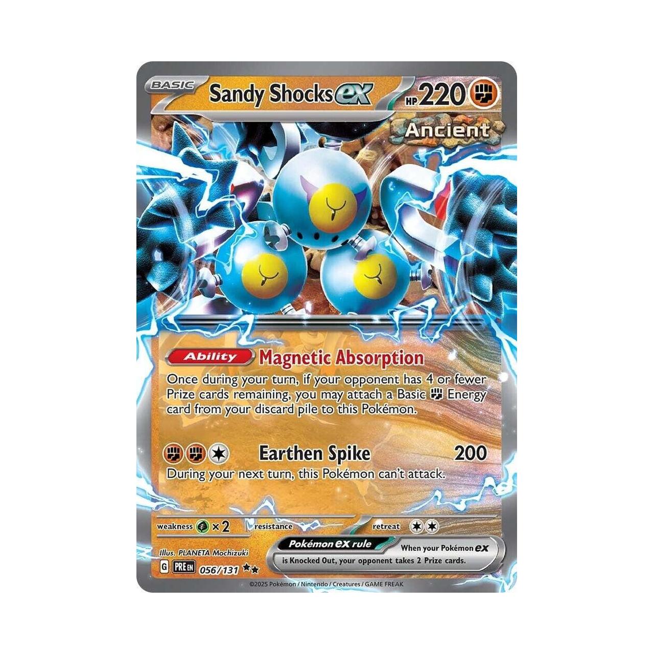 POKEMON Sandy Shocks ex - 056/131 - SV: Prismatic Evolutions (PRE)