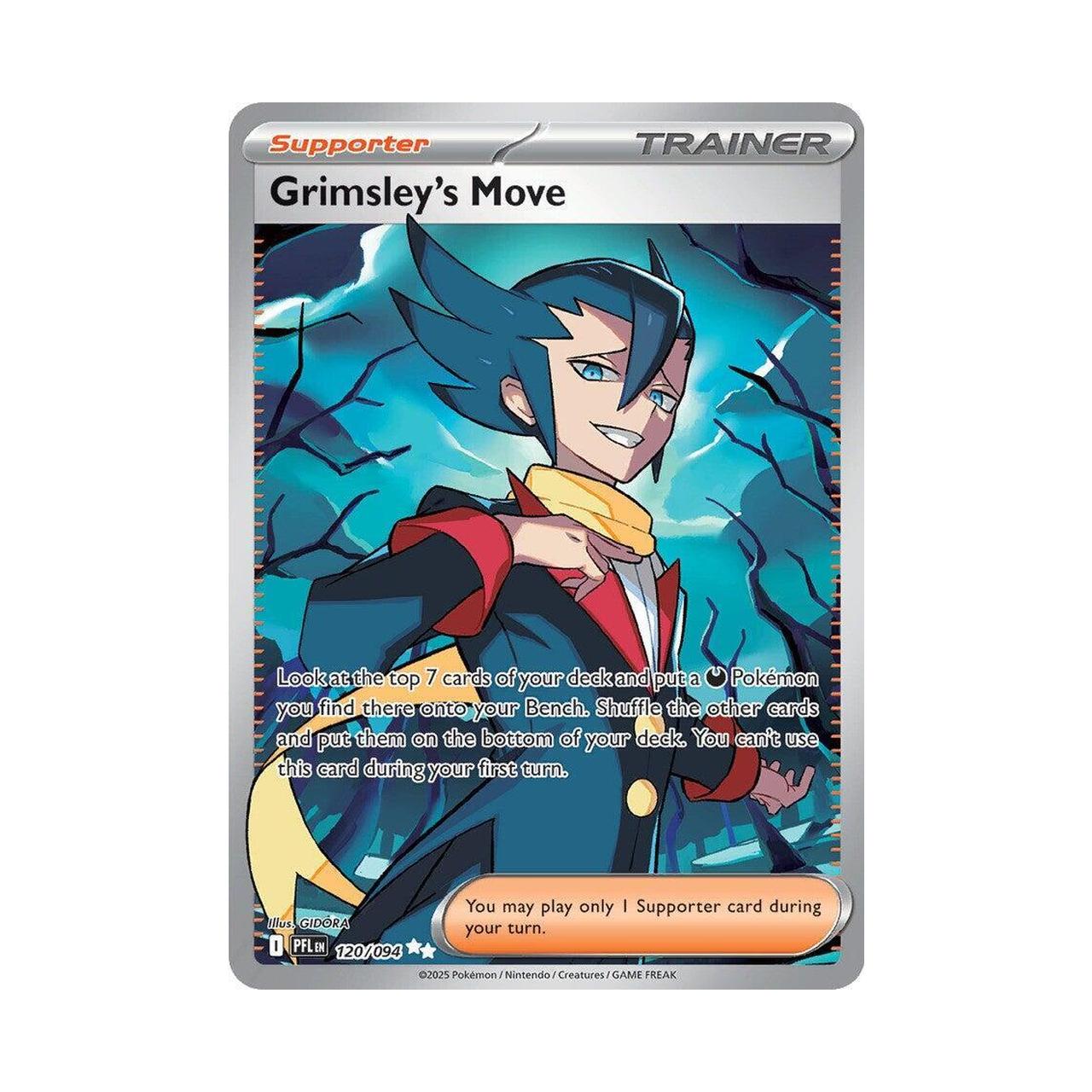 POKEMON Grimsley's Move - 120/094 - ME02: Phantasmal Flames (PFL)