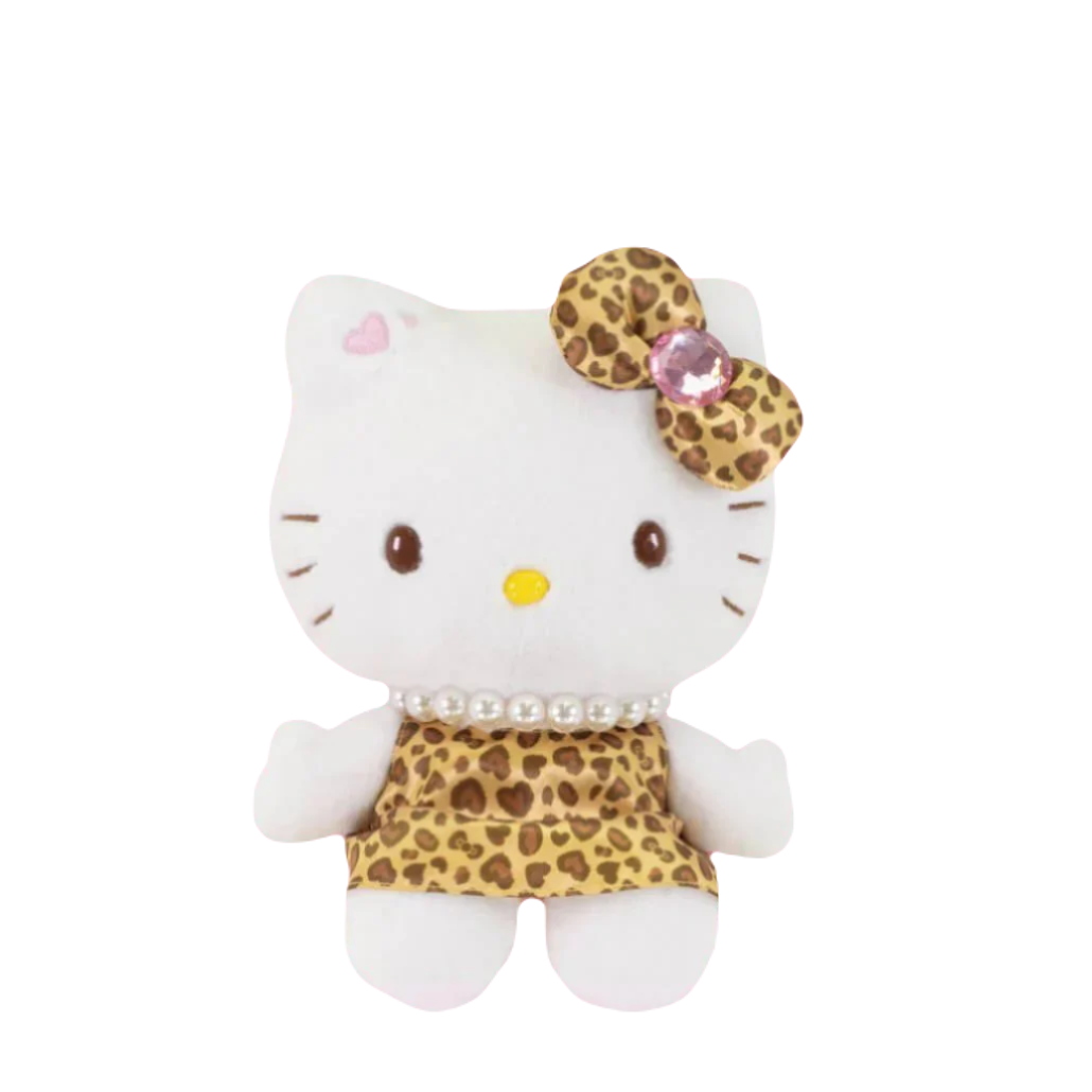 SANRIO x Kiddyland Gogo Gal Leopard Print Hello Kitty Plush Doll
