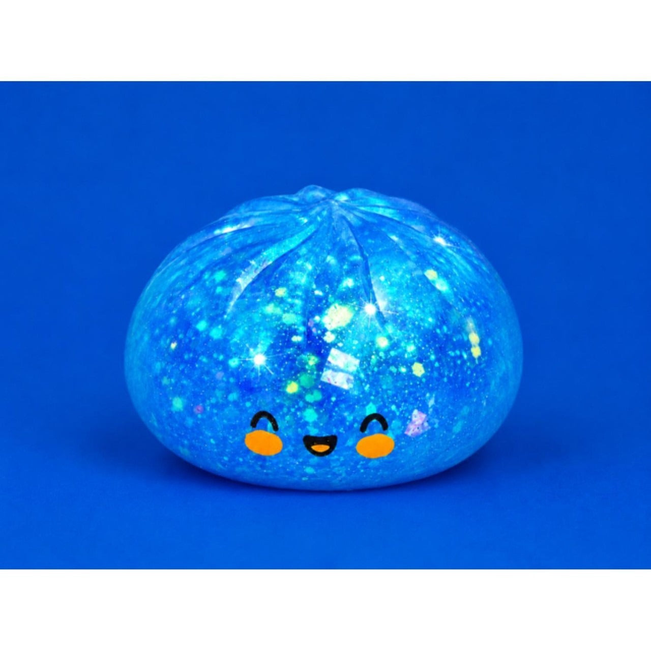 Crazy Fun - Mystery Squishy Blue Holographic Dumpling Blind Box
