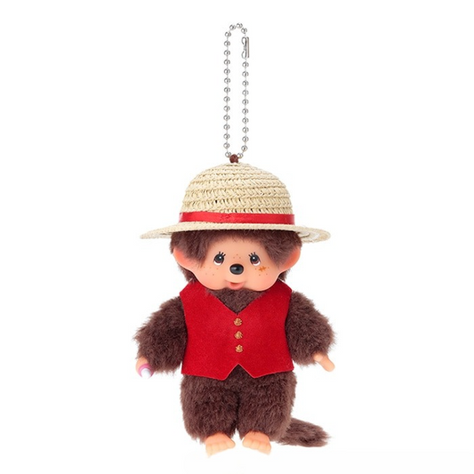 Monchhichi x Netflix - ONE PIECE Season 2 Luffy Monchhichi Keychain