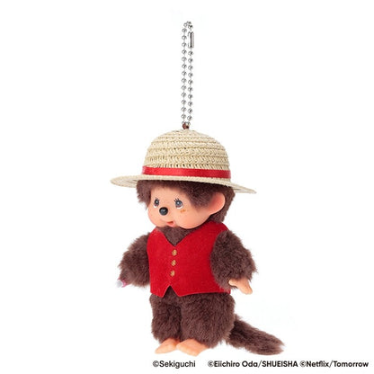 Monchhichi x Netflix - ONE PIECE Season 2 Luffy Monchhichi Keychain