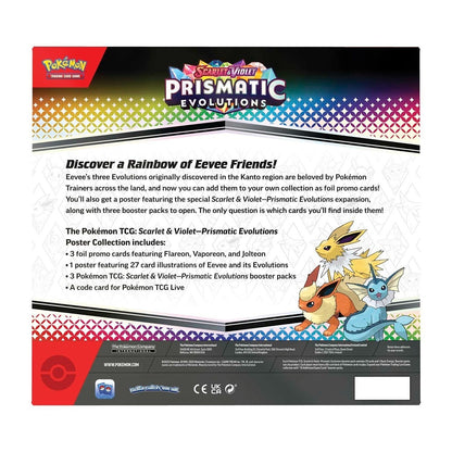 Pokémon TCG: Scarlet & Violet-Prismatic Evolutions Poster Collection