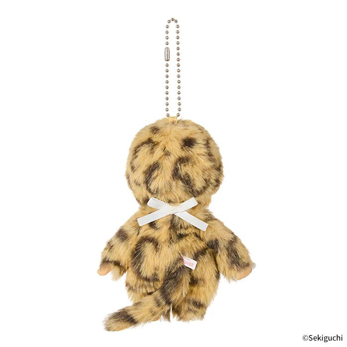 Monchhichi  - Monchhichi COLORS Keychain Leopard Print