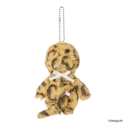 Monchhichi  - Monchhichi COLORS Keychain Leopard Print