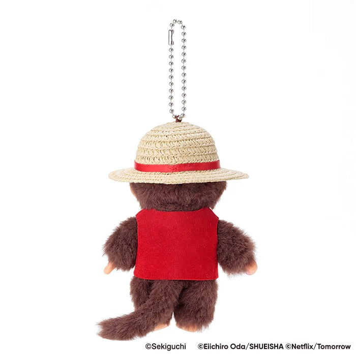 Monchhichi x Netflix - ONE PIECE Season 2 Luffy Monchhichi Keychain