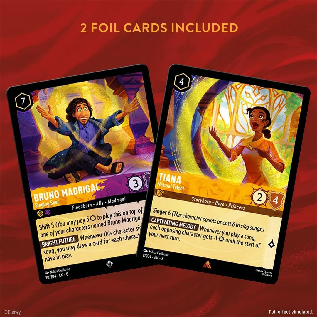 Disney Lorcana TCG: S8 Reign of Jafar Single-Player Deck - Amber & Amethyst