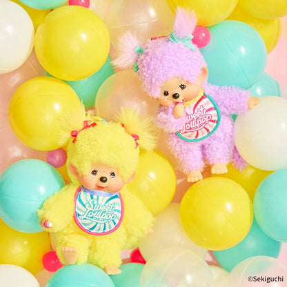 Monchhichi - Sweet Lollipop Monchhichi Keychain (Yellow)