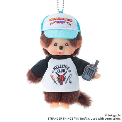 Monchhichi x Stranger Things - Monchhichi Keychain (Hellfire Club)