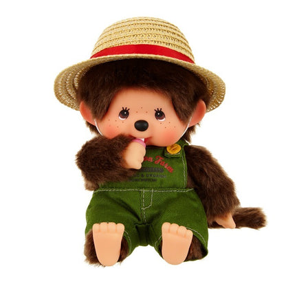 Monchhichi - Mon Mon Farm Coffee Monchhichi Small Boy Plush Doll
