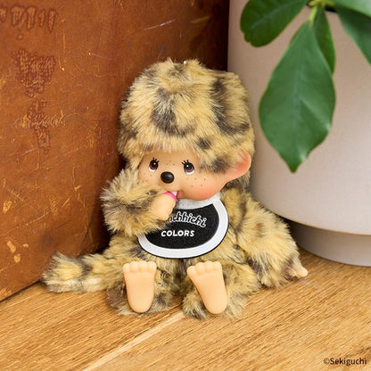 Monchhichi  - Monchhichi COLORS Keychain Leopard Print