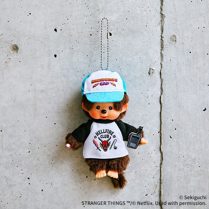 Monchhichi x Stranger Things - Monchhichi Keychain (Hellfire Club)