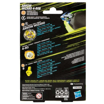 Hasbro Beyblade x Arrow Wizard 4-80B Starter Pack Set