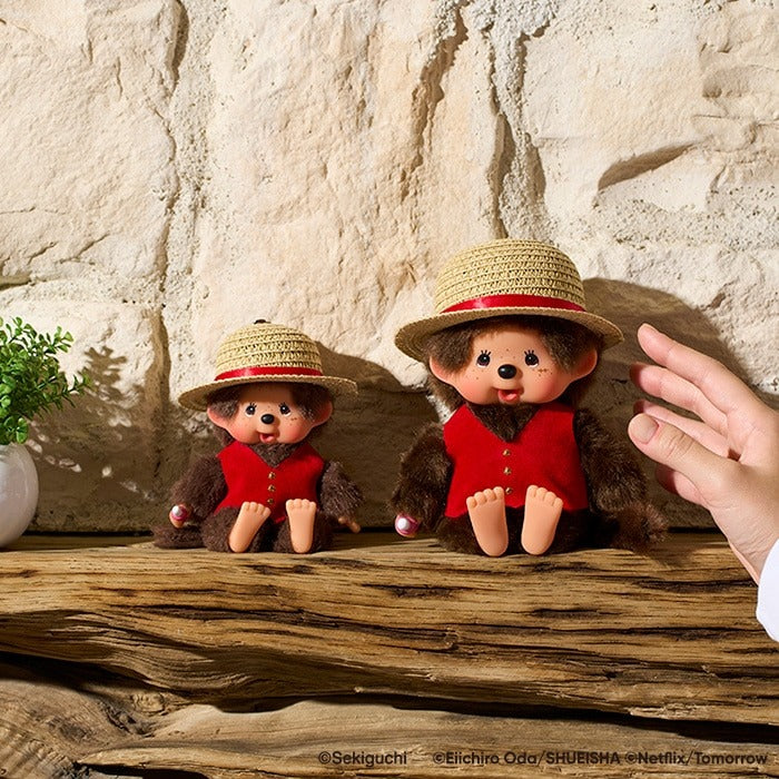 Monchhichi x Netflix - ONE PIECE Season 2 Luffy Monchhichi Keychain