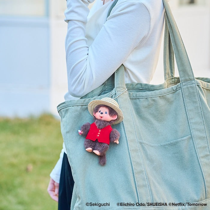 Monchhichi x Netflix - ONE PIECE Season 2 Luffy Monchhichi Keychain