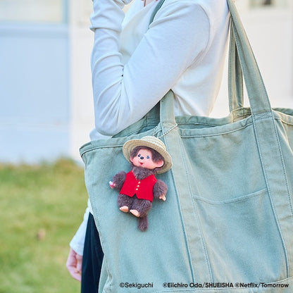 Monchhichi x Netflix - ONE PIECE Season 2 Luffy Monchhichi Keychain