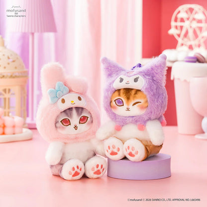 MOFUSAND x Sanrio Characters Potefuwa Mascot (Kuromi)