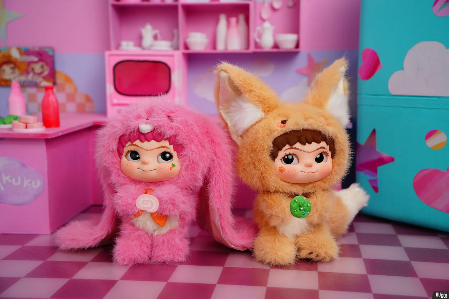 Letsvan - WAKUKU Fox & Bunny Trick Or Treat Series Plush Blind Box
