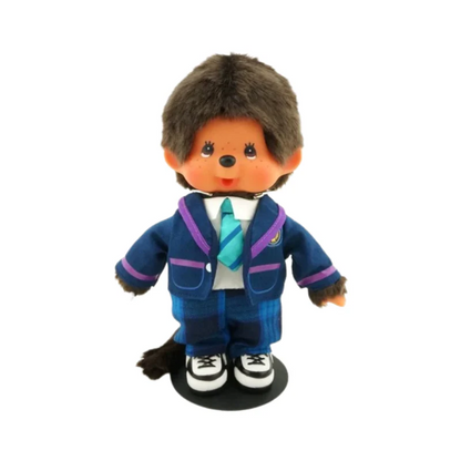 Monchhichi - Love All Over The World School Uniform Boy S Plush Doll
